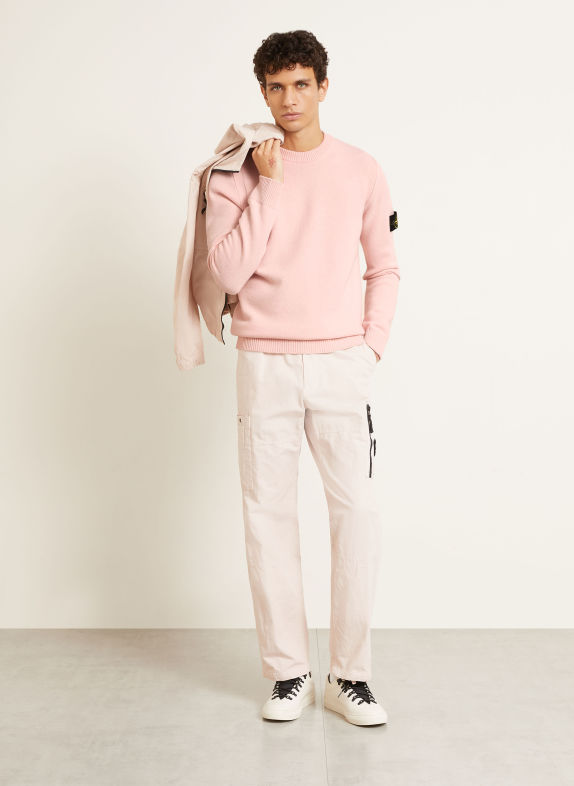 STONE ISLAND Svetry RŮŽOVÁ