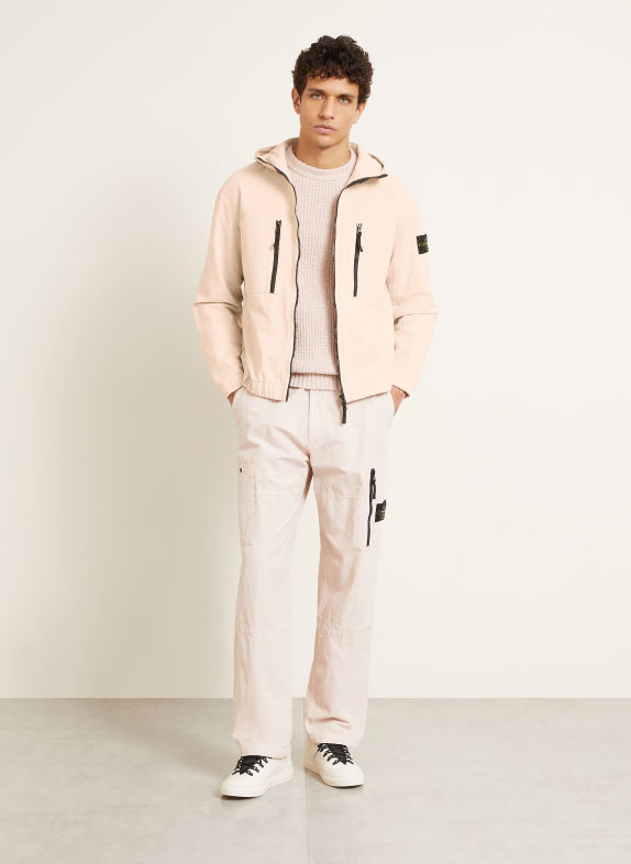 STONE ISLAND Bunda RŮŽOVÁ