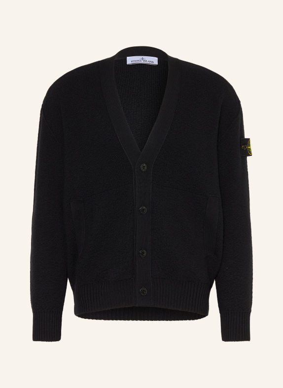 STONE ISLAND Kardigan CZARNY