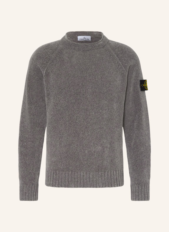 STONE ISLAND Pullover GRAU / GELB / SCHWARZ