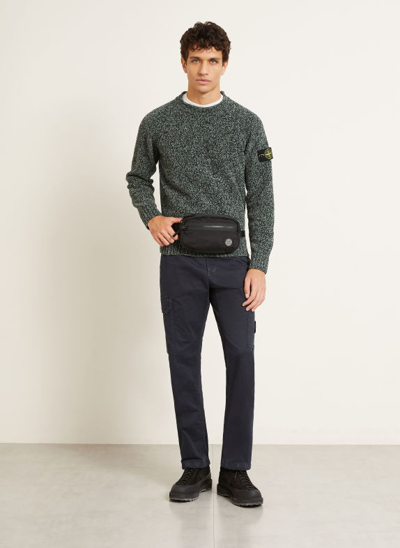 STONE ISLAND Svetry TMAVĚ ZELENÁ / MÁTOVÁ