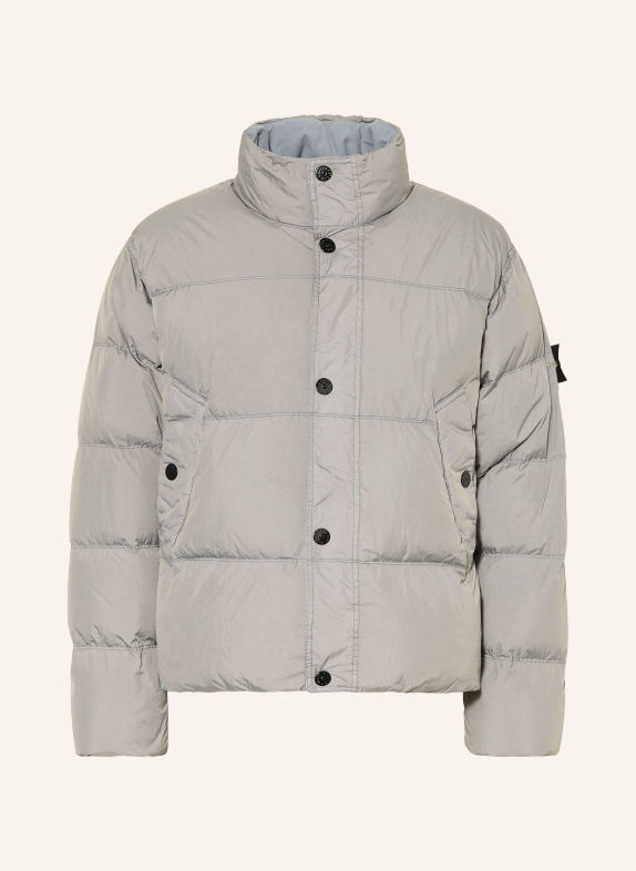 STONE ISLAND Kurtka puchowa SZARY