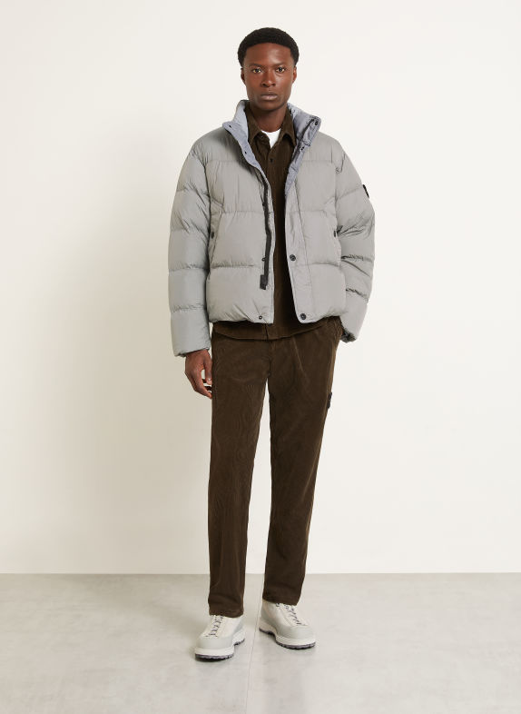 STONE ISLAND Donsjas GRIJS