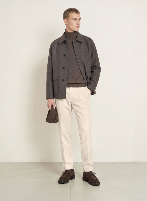 BOGLIOLI Chino Slim Fit ECRU