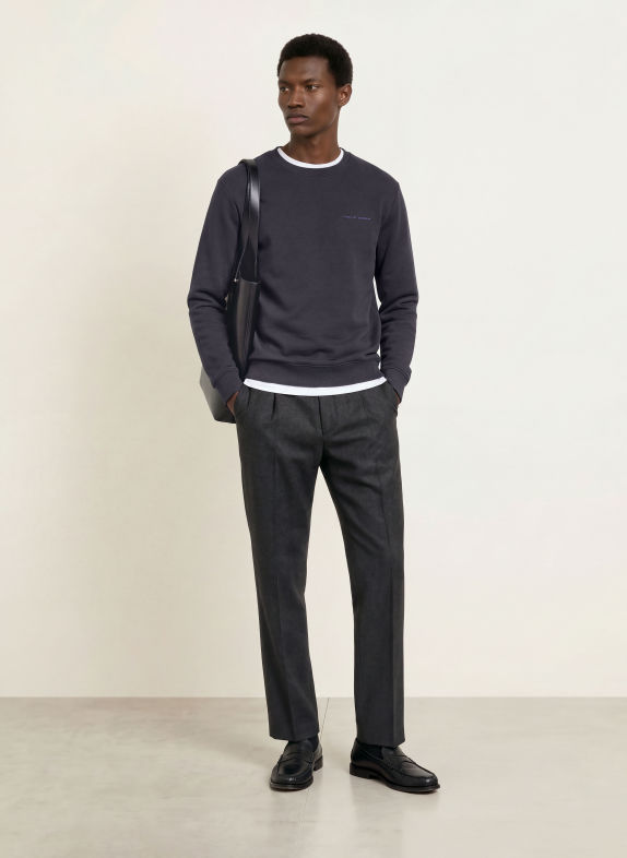 TIGER OF SWEDEN Sweatshirt EMERSON BLEU FONCÉ