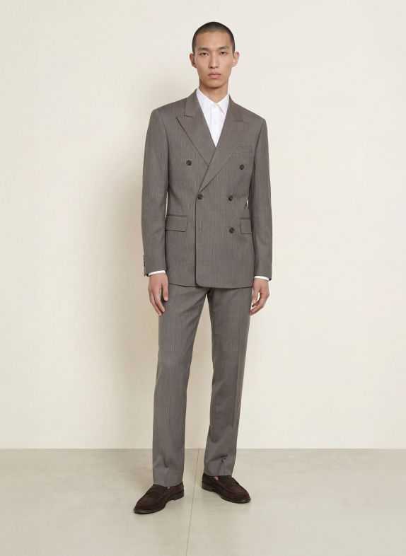 TIGER OF SWEDEN Anzugsakko 1903 DBT Extra Slim Fit 193 Mud