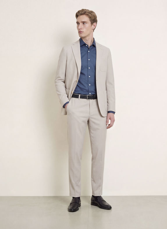 ETON Chemise coupe classique BLEU FONCÉ
