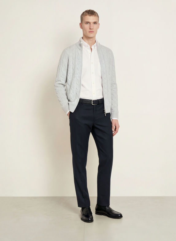 ETON Oxford-overhemd, medium fit WIT