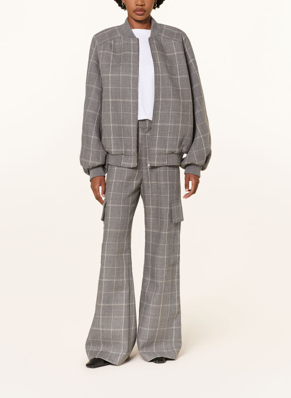 The Frankie Shop Blouson ELINOR GRÅ / GRÄDDE