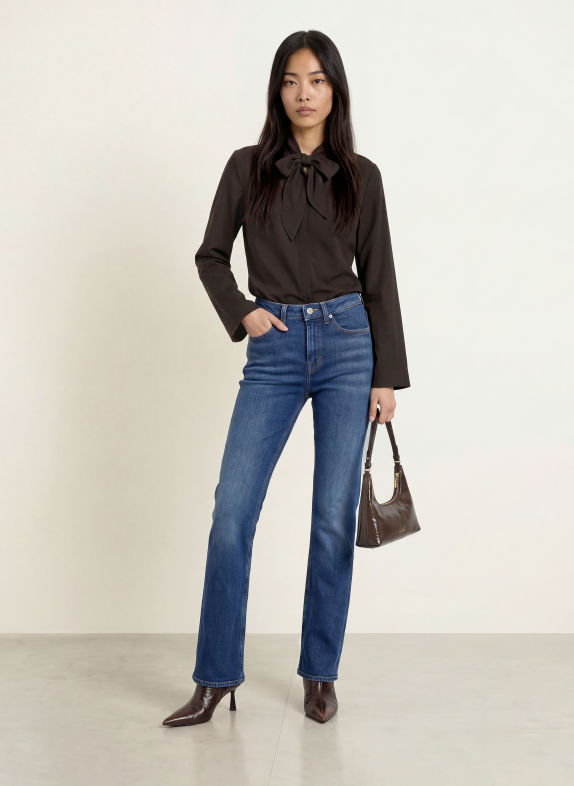 TIGER OF SWEDEN Flared jeans FRANKIE PURE 21F MEDIUM BLUE