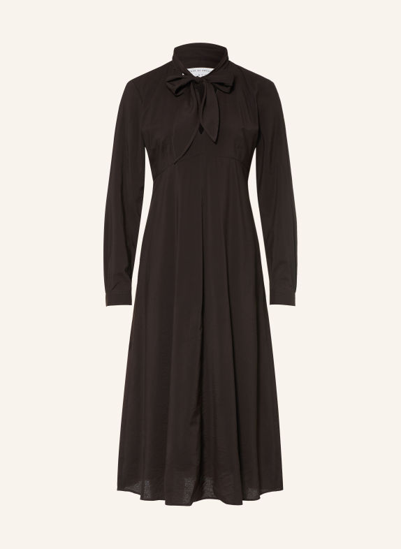 TIGER OF SWEDEN Schluppenkleid DUNKELBRAUN