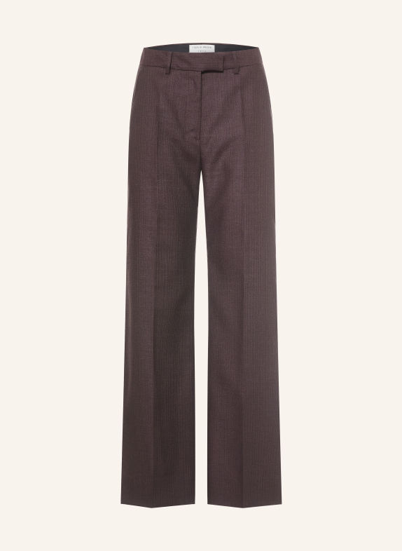TIGER OF SWEDEN Malene-broek HEDVI DONKERROOD / ZWART