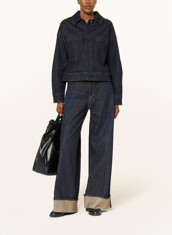 OPUS Spijkerjasje HOLLINS 7439 rinsed blue