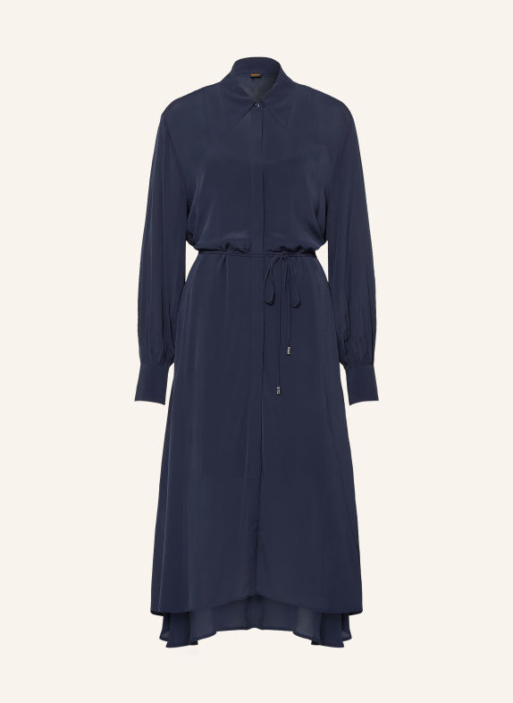 BOSS Hemdblusenkleid DRISTELLA DUNKELBLAU