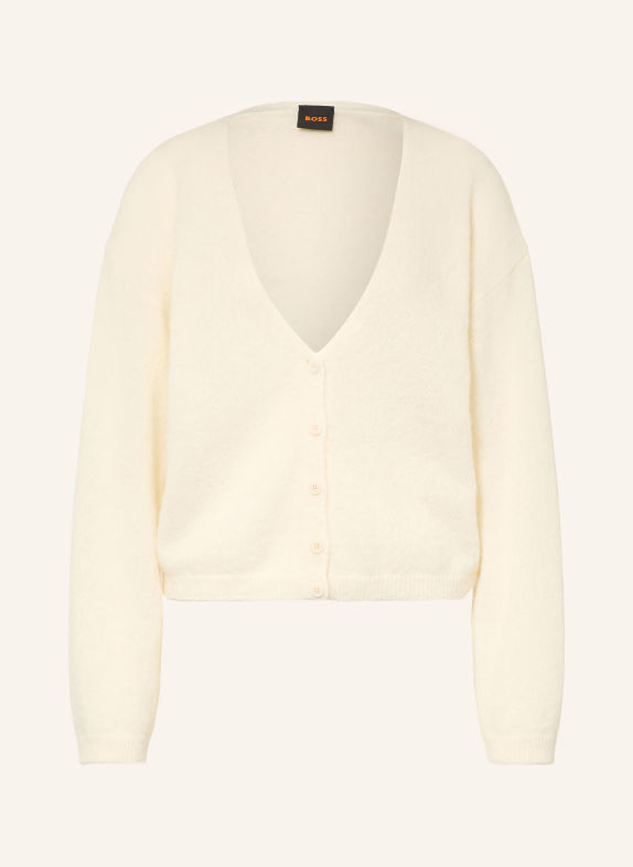 BOSS Vest FARANO met alpaca ECRU