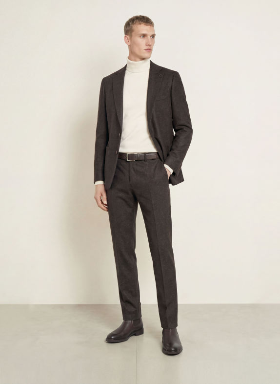 DIGEL Kostymbyxor SERGIO Modern Fit 30 BRAUN
