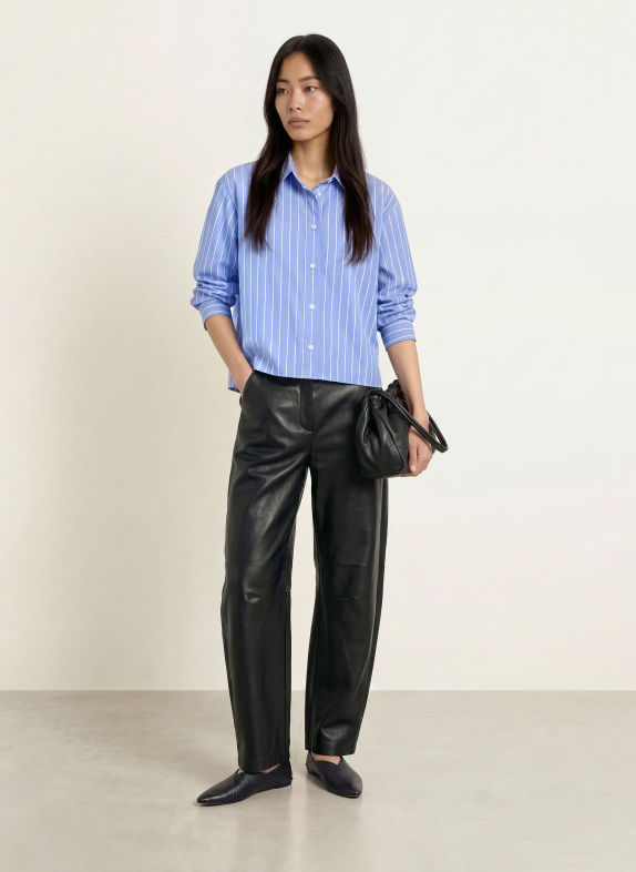 darling harbour Shirt blouse 7006 blue stripes