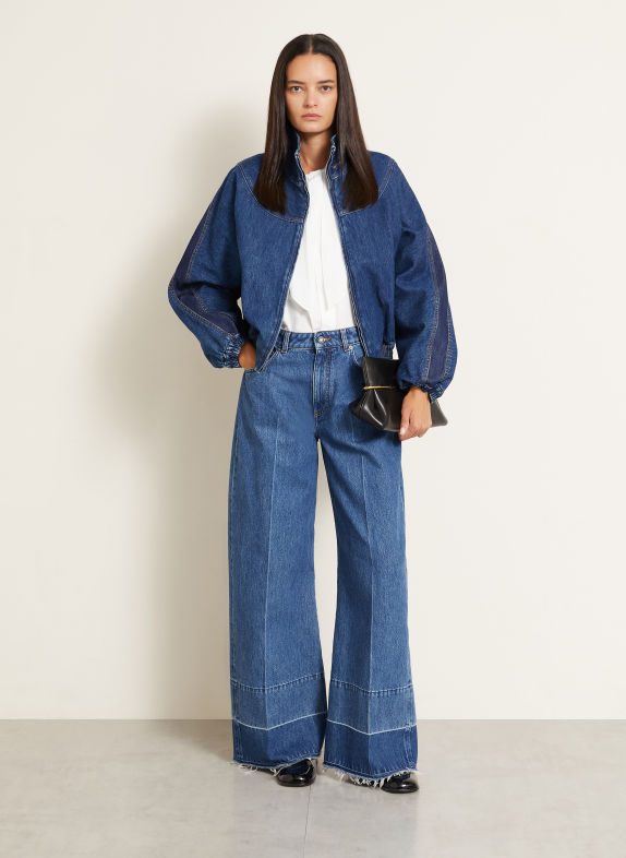 GIVENCHY Jeansjacka 420 MEDIUM BLUE
