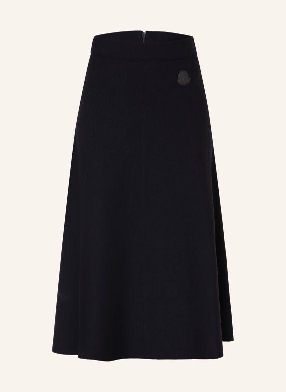 MONCLER Knit skirt DARK BLUE