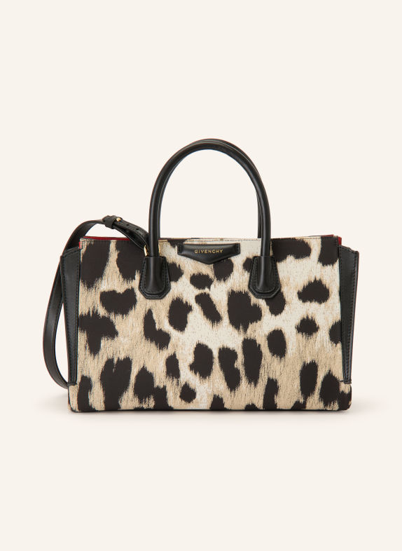 GIVENCHY Torebka ANTIGONA SMALL JASNOBRĄZOWY / CZARNY