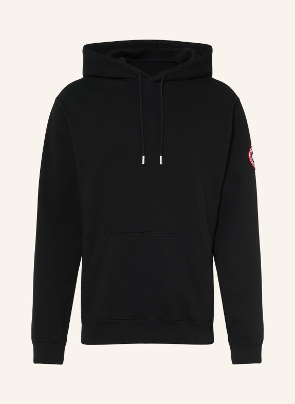 CANADA GOOSE Hoodie LOON SCHWARZ / ROT / WEISS