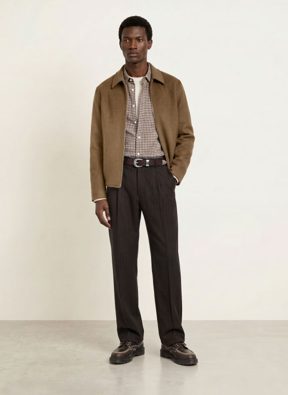 NN.07 ARLO Bomber jacket BROWN