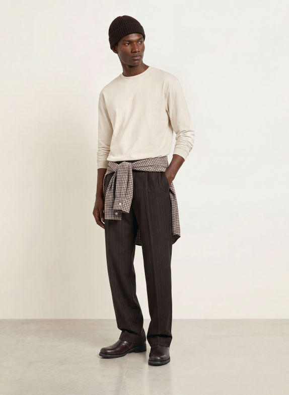 NN.07 LIONEL Sweatshirt ECRU