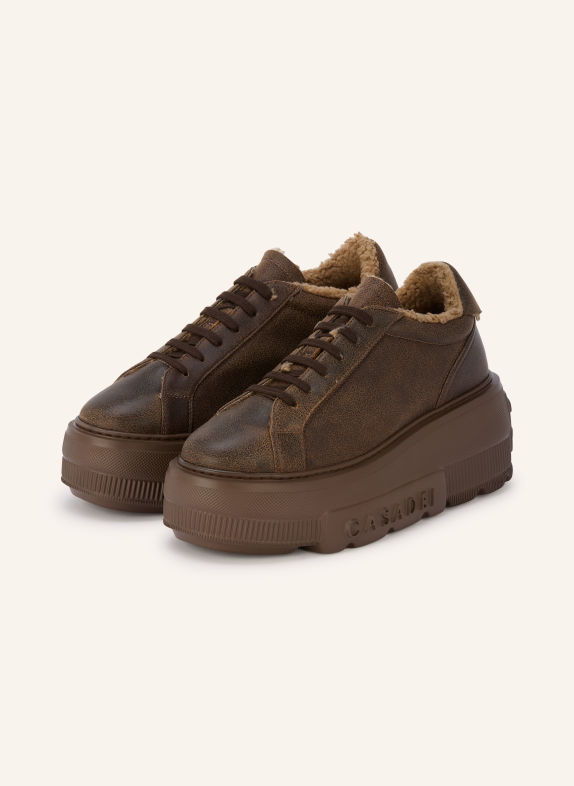 CASADEI NEXUS Sneakers BROWN