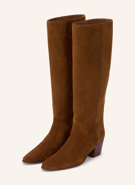 CASADEI RENNA Boots COGNAC