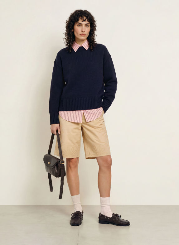MRS & HUGS Pullover DUNKELBLAU