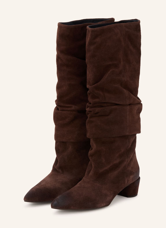POEVE Laarzen TEZZA MARRON FONCÉ