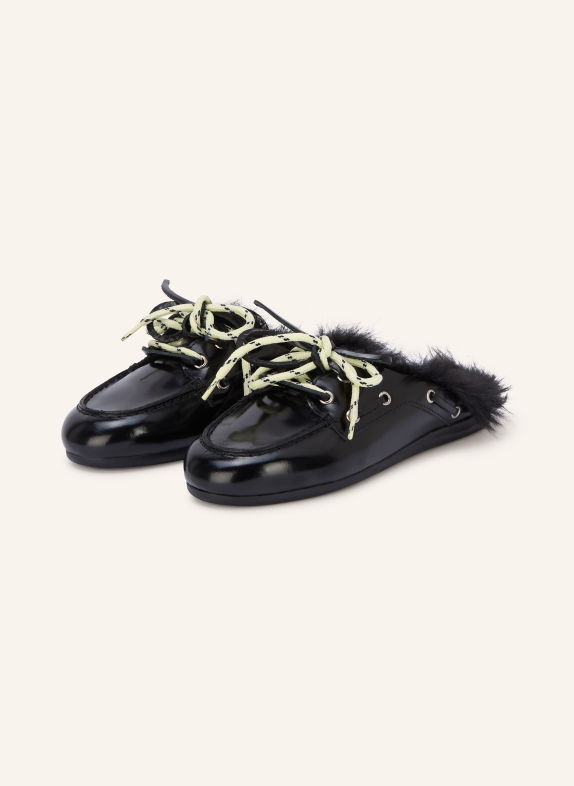Posa Mules BLACK / SILVER