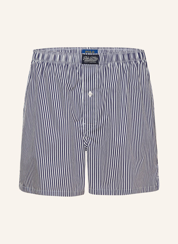 POLO RALPH LAUREN Geweven boxershort DONKERBLAUW / WIT