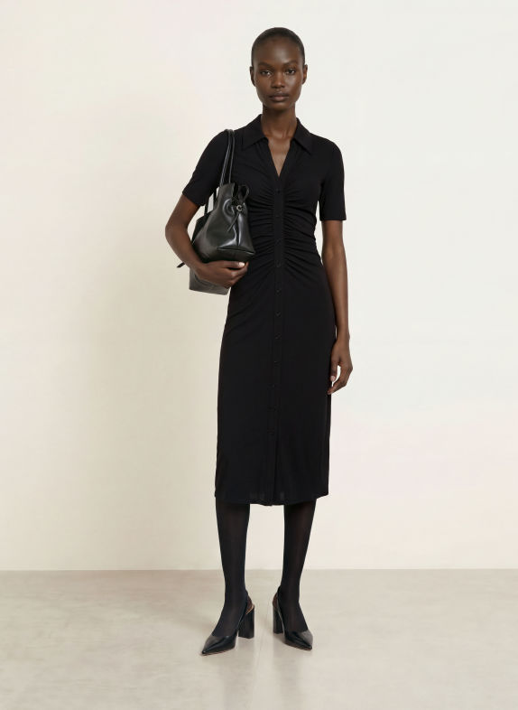 DIANE VON FURSTENBERG Jurk ZOEY ZWART