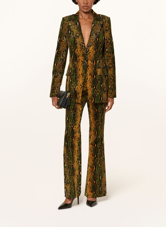 DIANE VON FURSTENBERG Corduroyblazer CHARLIE GROEN / COGNAC / MARRON FONCÉ