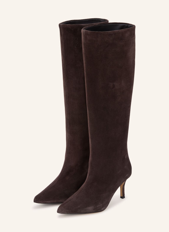MRS & HUGS Boots DARK BROWN