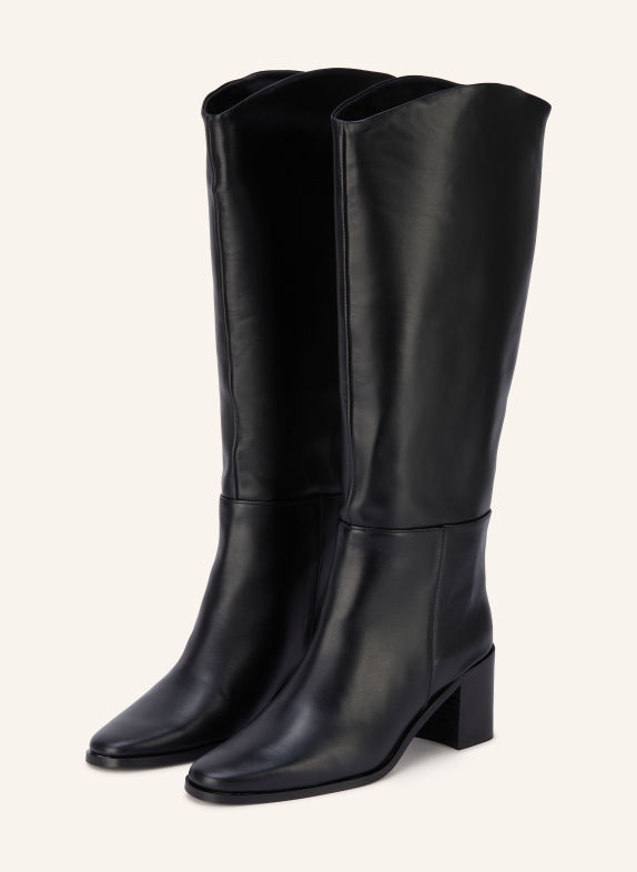 MRS & HUGS Stiefel SCHWARZ