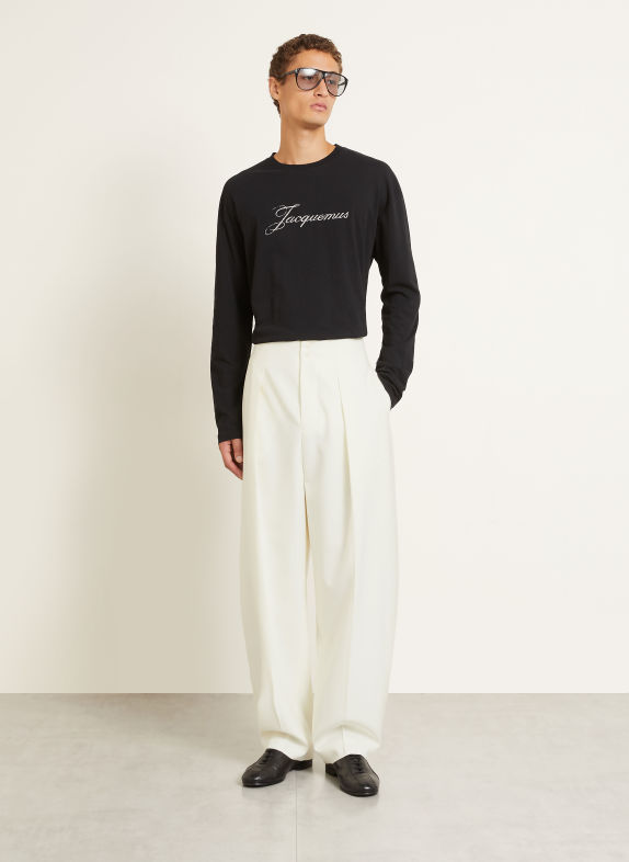 JACQUEMUS Long-sleeve shirt Limited Edition T-Shirt BLACK