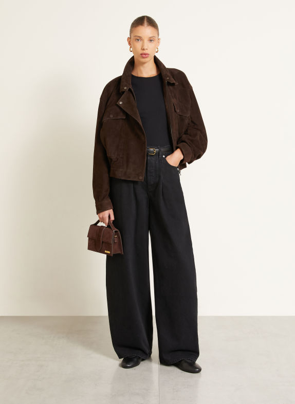 JACQUEMUS Torebka LE GRAND BAMBINO BRĄZOWY