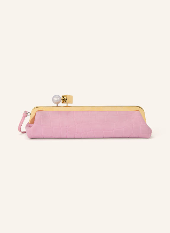 JACQUEMUS Clutch LA POCHETTE SALON ROZE / ZILVER / GOUD