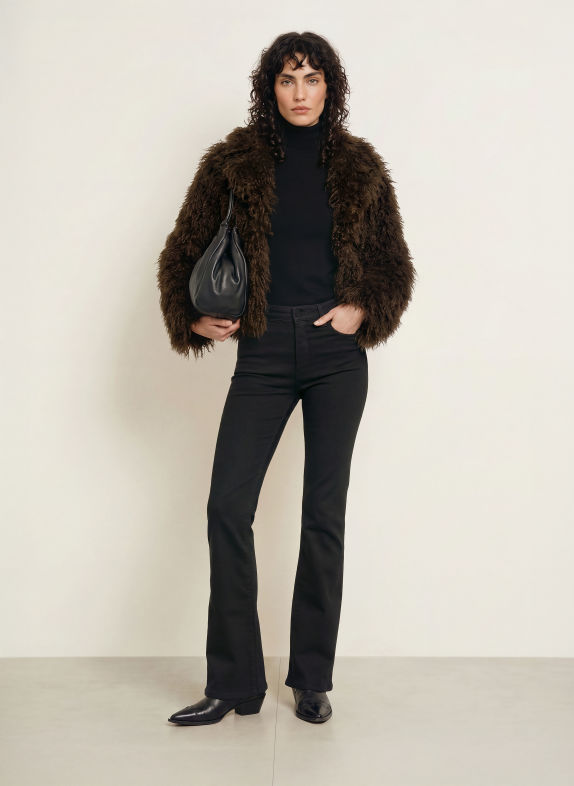 FRAME Flared jeans THE FLARE BLK BLACK