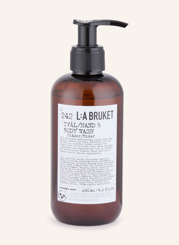 L:A BRUKET Seife 242 ELDER BRAUN / SCHWARZ