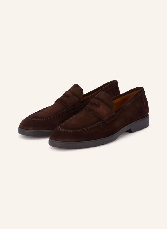 MAGNANNI Penny loafer POINTER CROSTIDIFU DARK BROWN