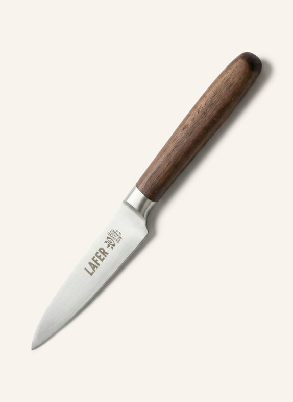 JOHANN LAFER EDITION Gemüsemesser SILBER / BRAUN