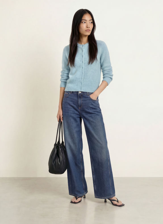 OPUS Gilet DRENI BLEU CLAIR