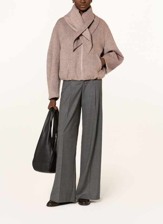 OPUS Veste HESSINA TAUPE / GRIS CLAIR / GRIS FONCÉ