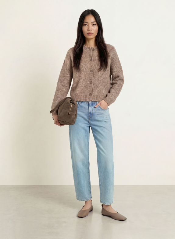 someday Strickjacke TIMAYA TAUPE
