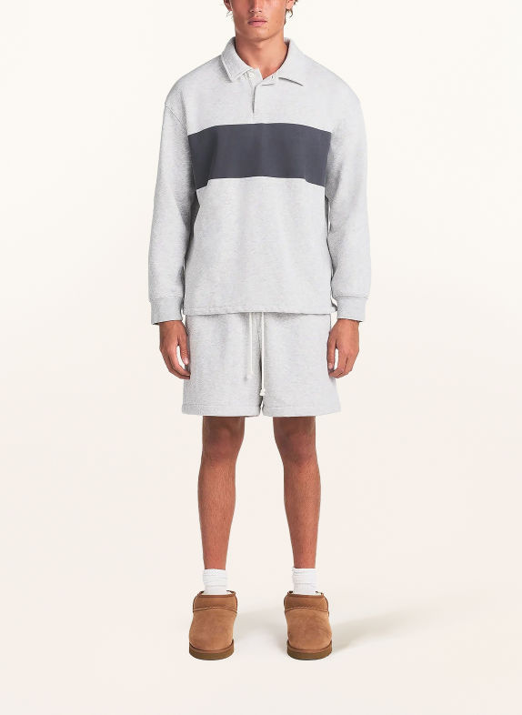 SKIMS Sweatshirt loungewear FLEECE LOUNGE LIGHT HEATHER GREY