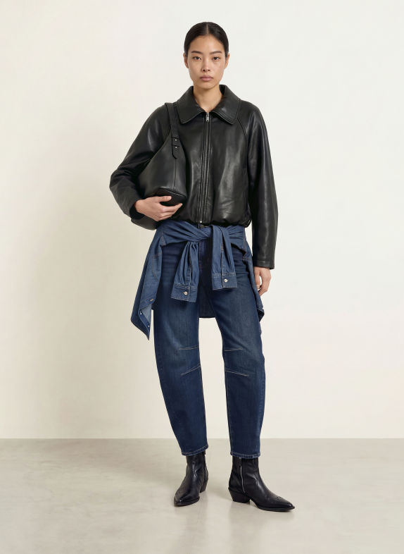 ELIAS RUMELIS JULIETTA Barrel-leg jeans 1647 elba blue