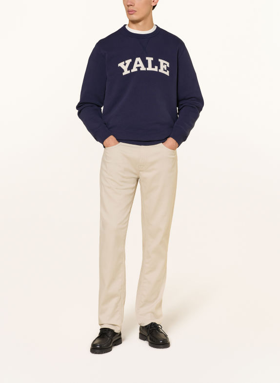 GANT Sweatshirt BLEU FONCÉ / BLANC
